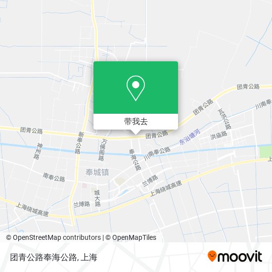 团青公路奉海公路地图