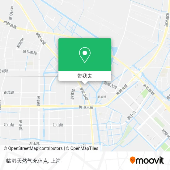 临港天然气充值点地图