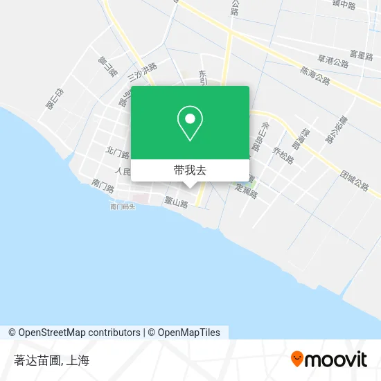 著达苗圃地图