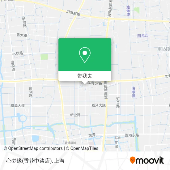 心梦缘(香花中路店)地图