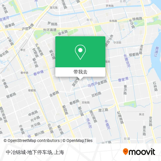 中冶锦城-地下停车场地图
