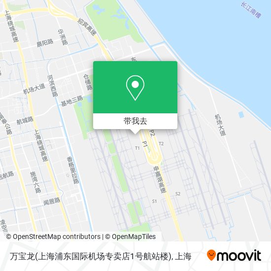 万宝龙(上海浦东国际机场专卖店1号航站楼)地图