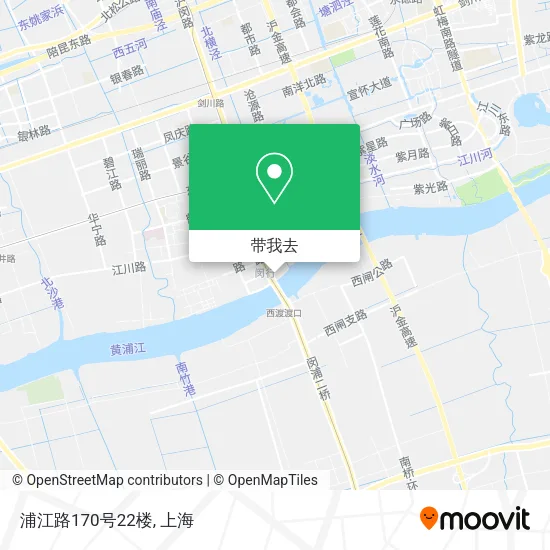 浦江路170号22楼地图
