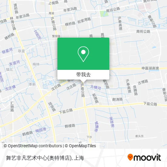 舞艺非凡艺术中心(奥特博店)地图