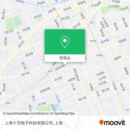 上海十贝电子科技有限公司地图