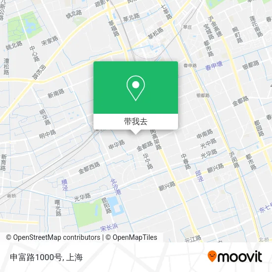 申富路1000号地图