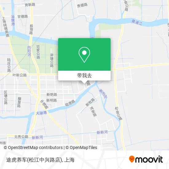 途虎养车(松江中兴路店)地图