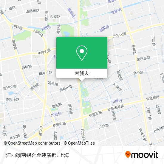 江西赣南铝合金装潢部地图