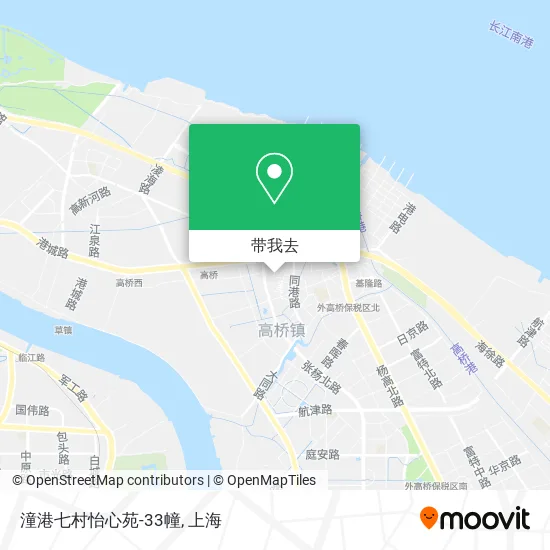 潼港七村怡心苑-33幢地图