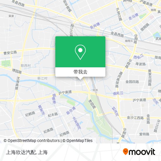 上海欣达汽配地图