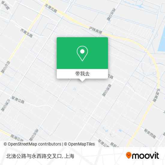 北滧公路与永西路交叉口地图