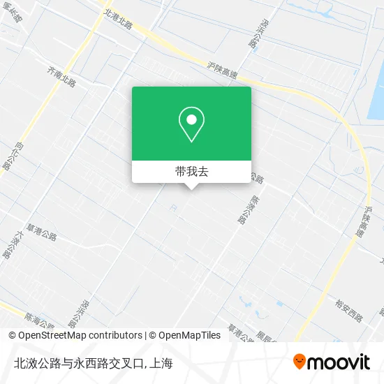 北滧公路与永西路交叉口地图
