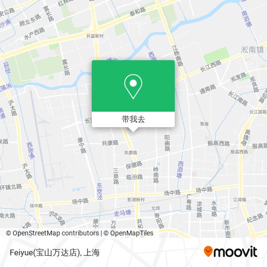 Feiyue(宝山万达店)地图