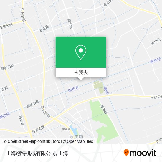 上海翊特机械有限公司地图
