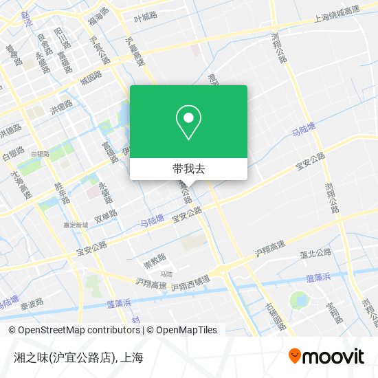 湘之味(沪宜公路店)地图