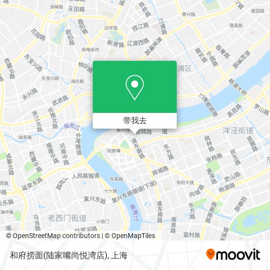 和府捞面(陆家嘴尚悦湾店)地图