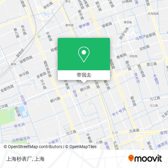 上海秒表厂地图