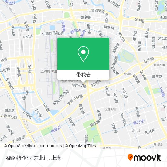 福络特企业-东北门地图
