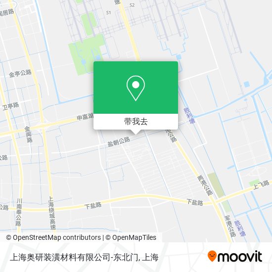 上海奥研装潢材料有限公司-东北门地图