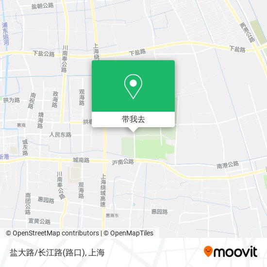 盐大路/长江路(路口)地图