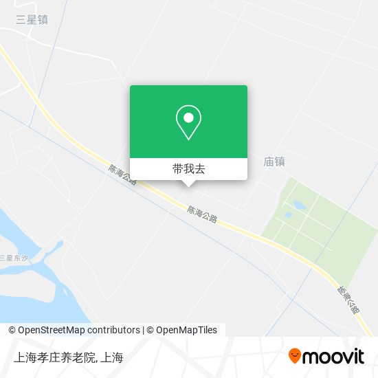 上海孝庄养老院地图