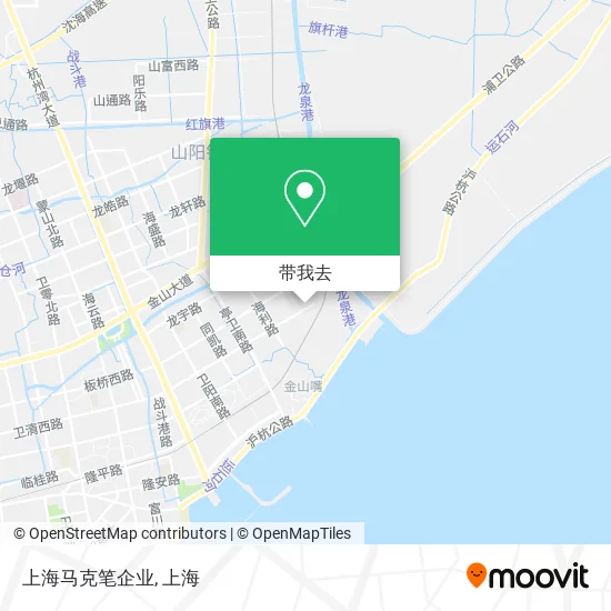 上海马克笔企业地图