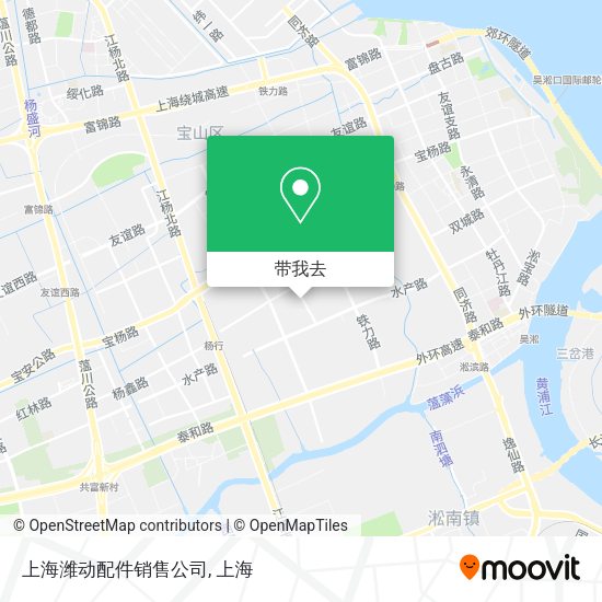 上海潍动配件销售公司地图