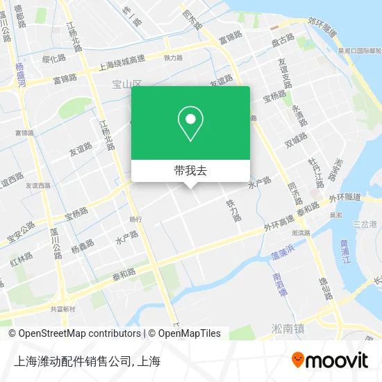 上海潍动配件销售公司地图