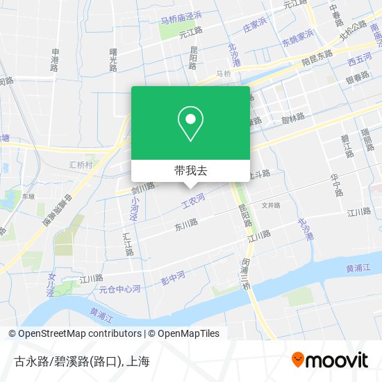 古永路/碧溪路(路口)地图