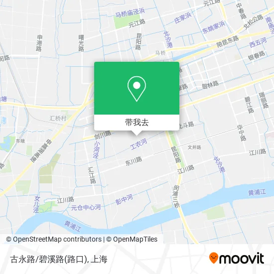 古永路/碧溪路(路口)地图