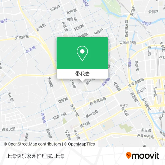 上海快乐家园护理院地图