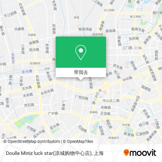 Doulle Miniz luck star(凉城购物中心店)地图