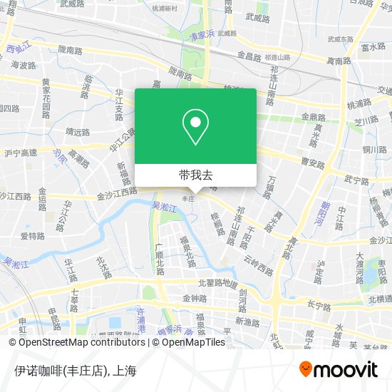 伊诺咖啡(丰庄店)地图