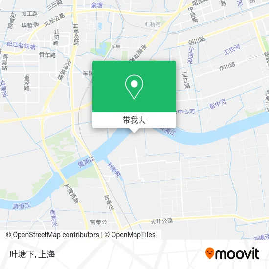 叶塘下地图