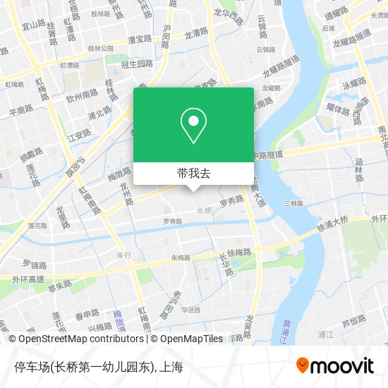 停车场(长桥第一幼儿园东)地图