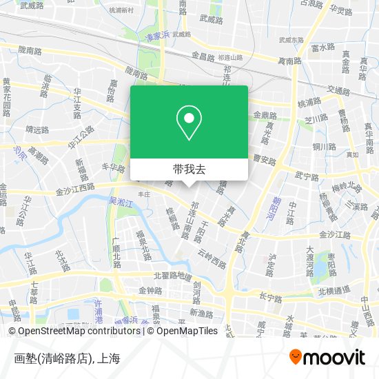 画塾(清峪路店)地图