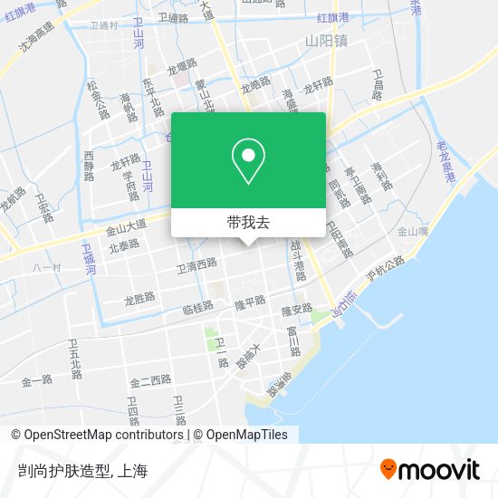 剀尚护肤造型地图