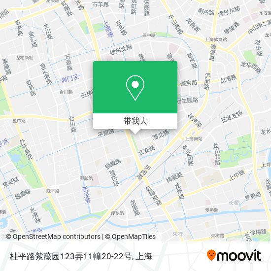 桂平路紫薇园123弄11幢20-22号地图