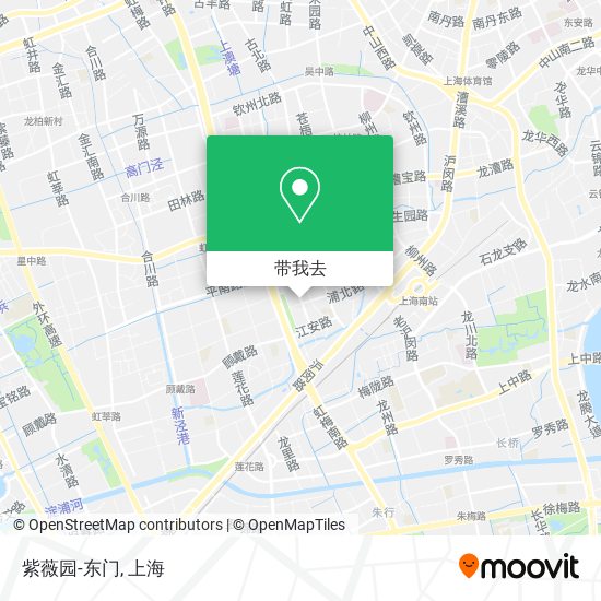 紫薇园-东门地图