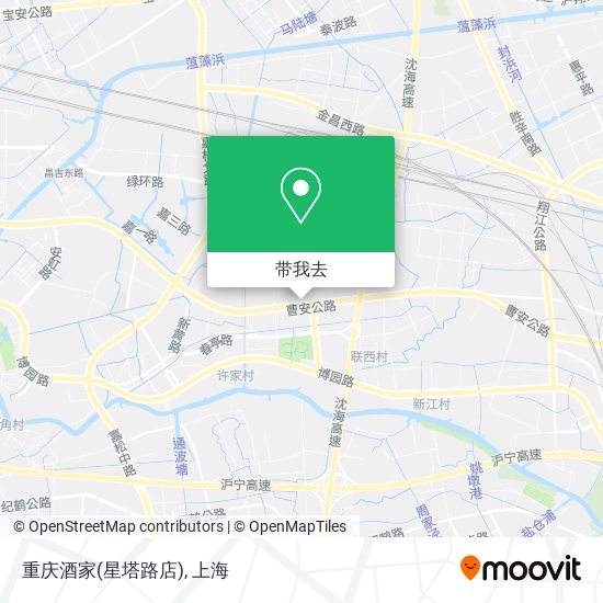 重庆酒家(星塔路店)地图