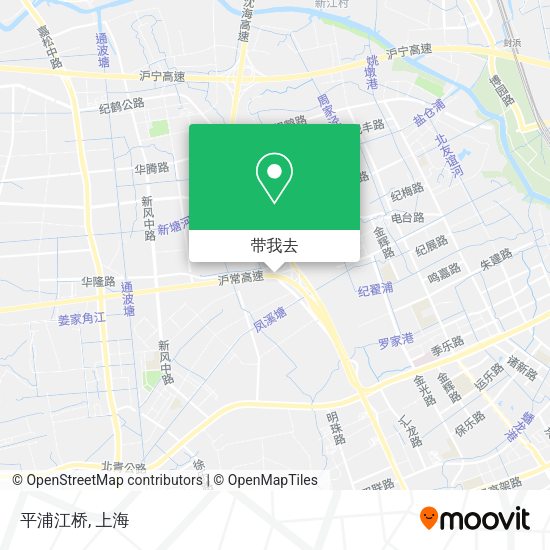 平浦江桥地图
