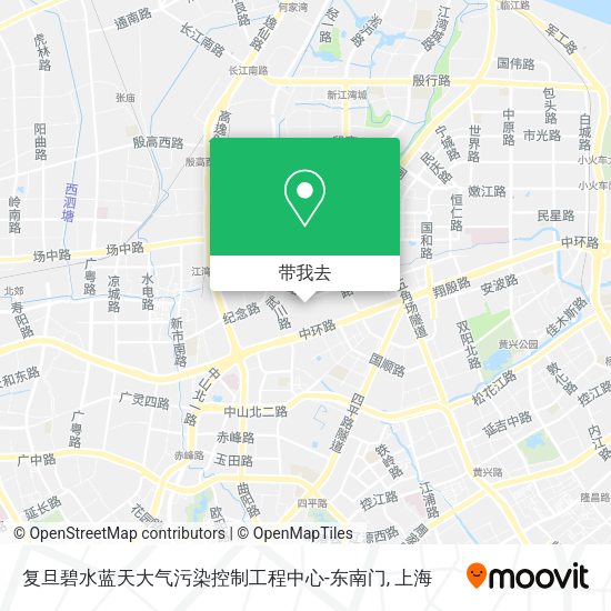 复旦碧水蓝天大气污染控制工程中心-东南门地图