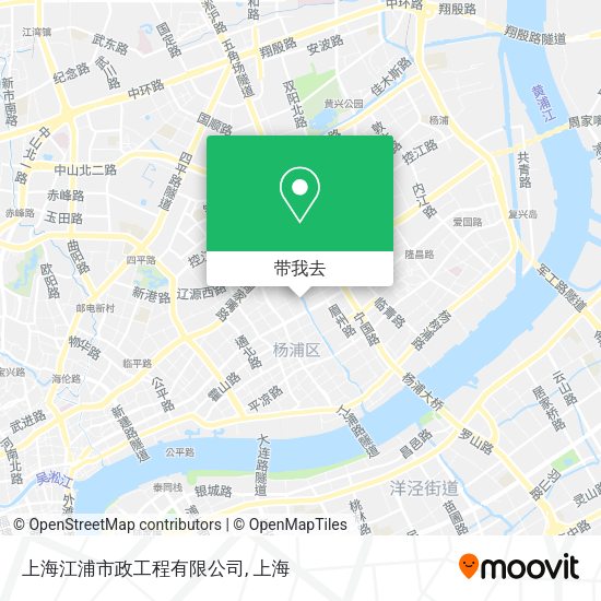 上海江浦市政工程有限公司地图