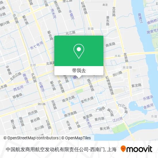 中国航发商用航空发动机有限责任公司-西南门地图