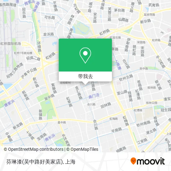 芬琳漆(吴中路好美家店)地图