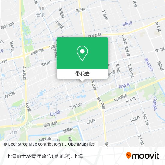 上海迪士林青年旅舍(界龙店)地图