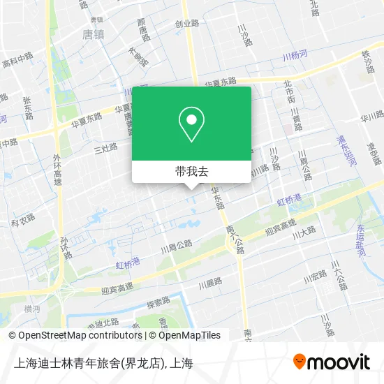上海迪士林青年旅舍(界龙店)地图