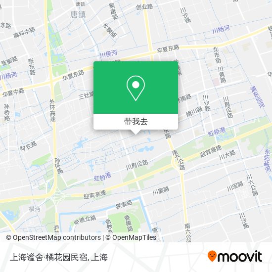 上海谧舍·橘花园民宿地图