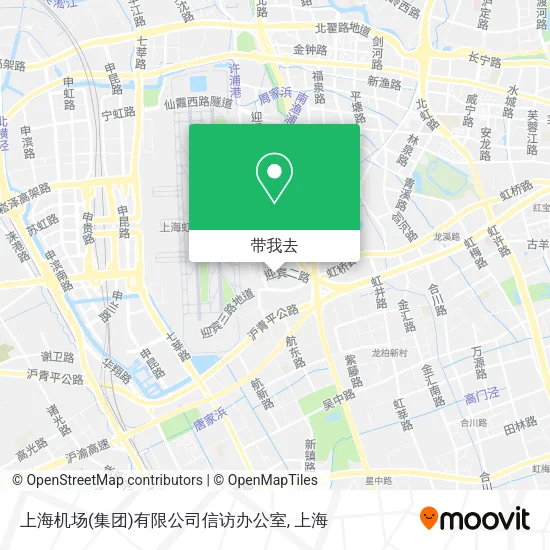 上海机场(集团)有限公司信访办公室地图