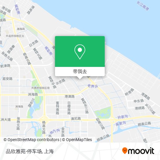 品欣雅苑-停车场地图